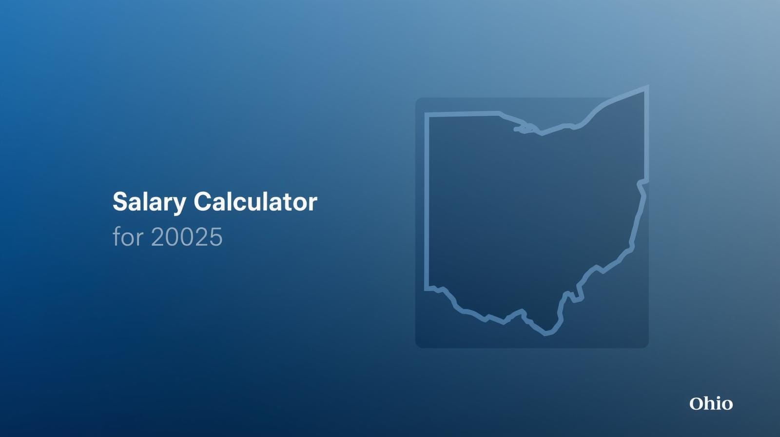 Ohio Salary Calculator